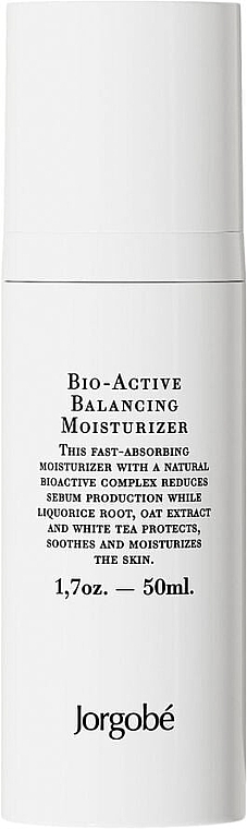 Біоактивний балансувальний крем для обличчя - Jorgobe Bio-Active Balancing Moisturizer