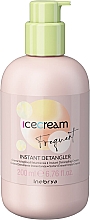 Духи, Парфюмерия, косметика Несмываемый кондиционер - Inebrya Frequent Ice Cream Instant Detangler