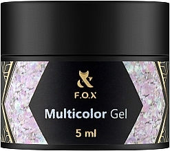 Гель для дизайна ногтей - F.O.X Multicolor Gel — фото N1