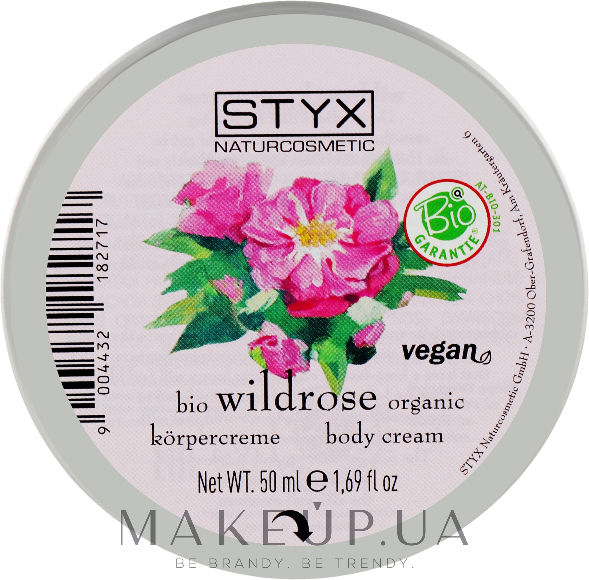 Крем для тіла - Styx Naturcosmetic Bio Wild Rose Organic Body Cream — фото 50ml