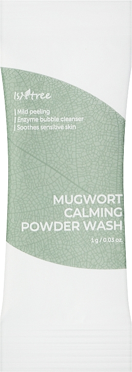 Энзимная пудра для умывания с экстрактом полыни - Isntree Mugwort Powder Wash