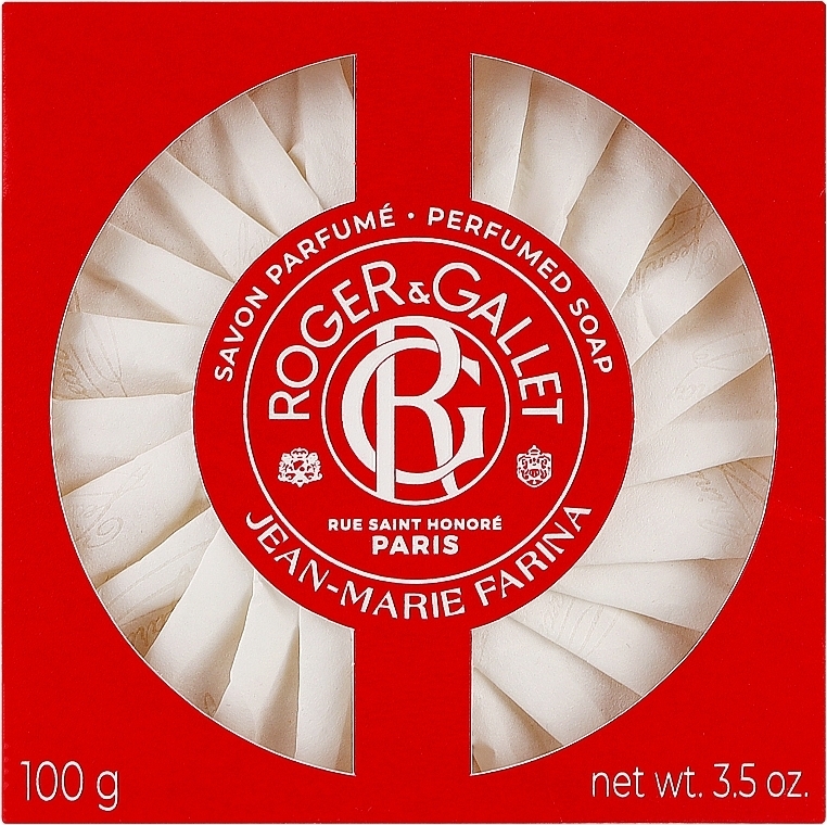 Мыло - Roger & Gallet Jean-Marie Farina Perfumed Soap — фото N1