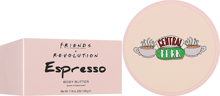 Масло для тіла "Еспресо" - Makeup Revolution X Friends Espresso Body Butter — фото N2