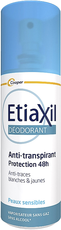 Антиперспірант-дезодорант спрей "Захист 48 годин" - Etiaxil Anti-Perspirant Deodorant Protection 48H Spray — фото N1