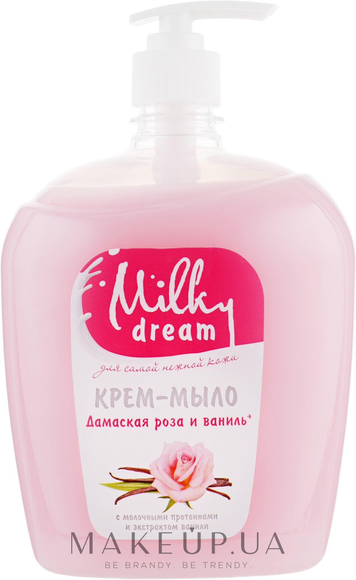 Жидкое мыло "Дамасская роза и ваниль" - Milky Dream — фото 1000ml