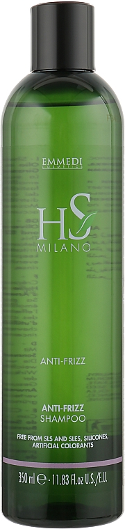 Распутывающий шампунь для пушистых волос - HS Milano Anti-Frizz Shampoo — фото N1