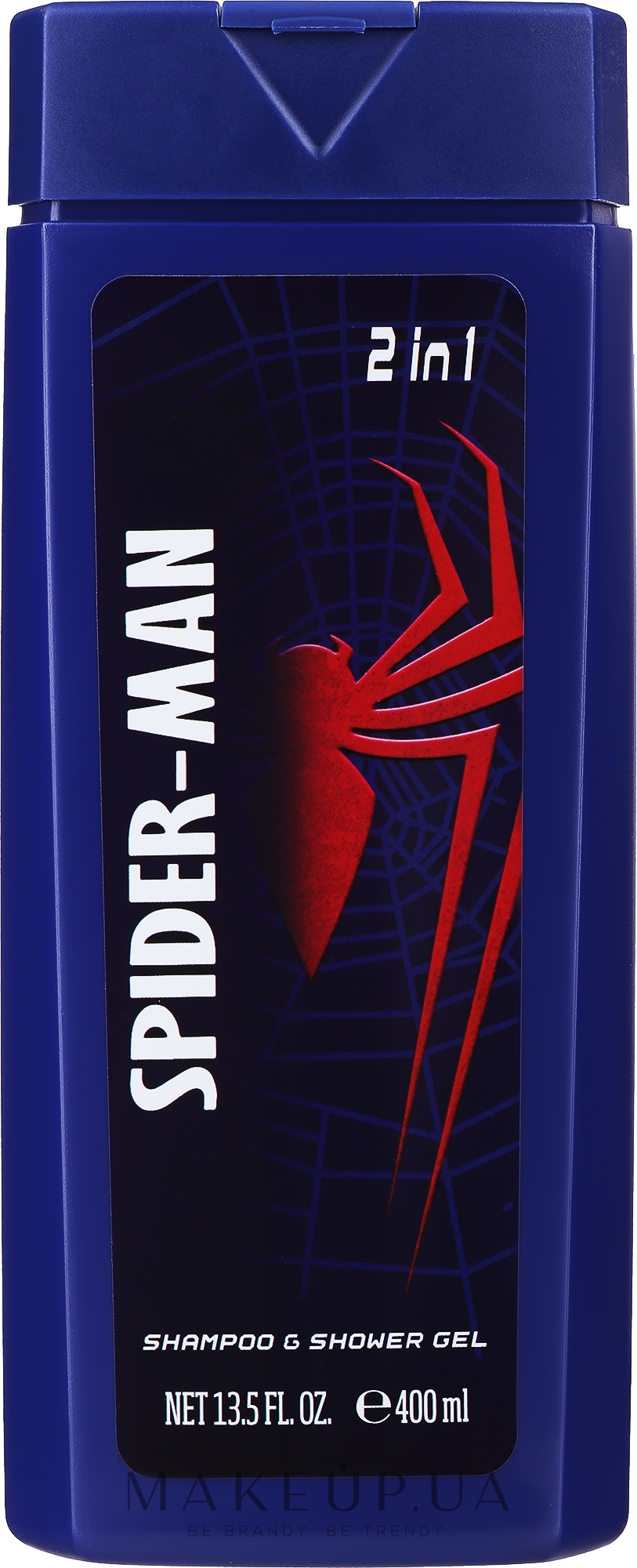 Шампунь-гель для душа - Air-Val International Spider-Man Gel-Shampoo — фото 400ml