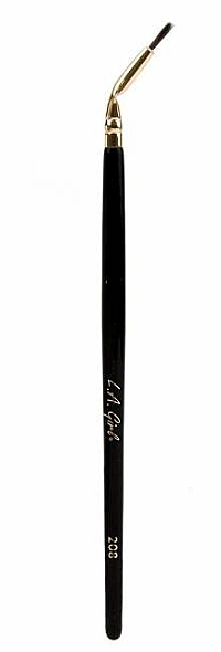 Скошенная кисть для подводки глаз, GPB208 - L.A. Girl Angled Liner Brush — фото N2