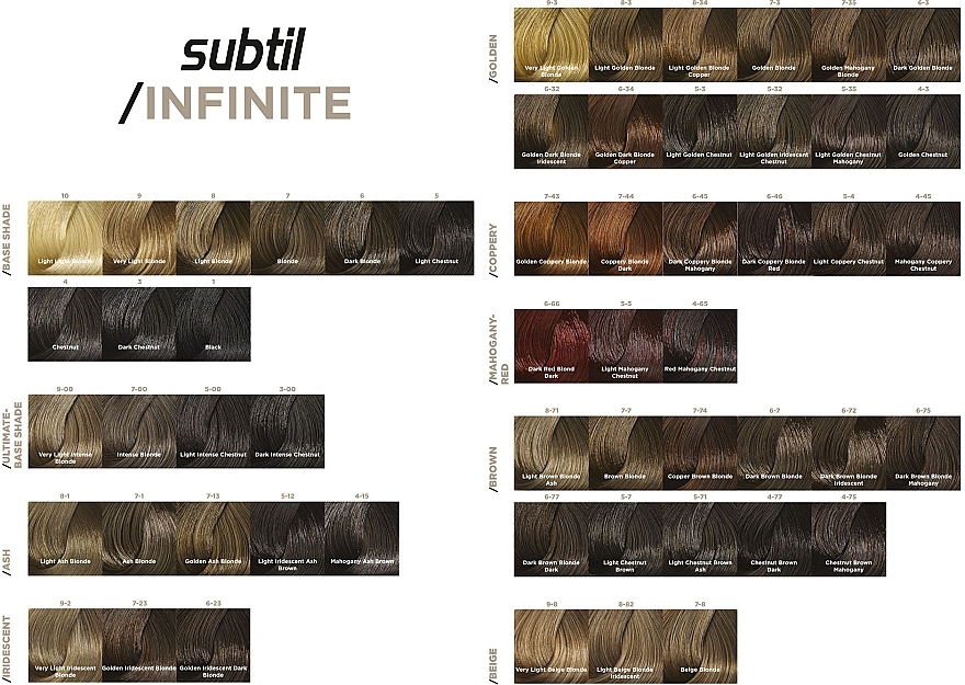 Безаміачна крем-фарба для волосся - Laboratoire Ducastel Subtil Infinite Permanent Hair Color — фото N3