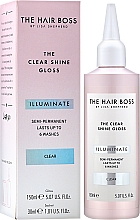 Напівперманентний підсилювач кольору - The Hair Boss Clear Shine Gloss — фото N2