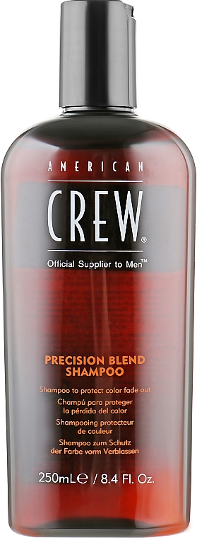 Шампунь для волосся після маскування сивини - American Crew Classic Precision Blend Shampoo — фото N1