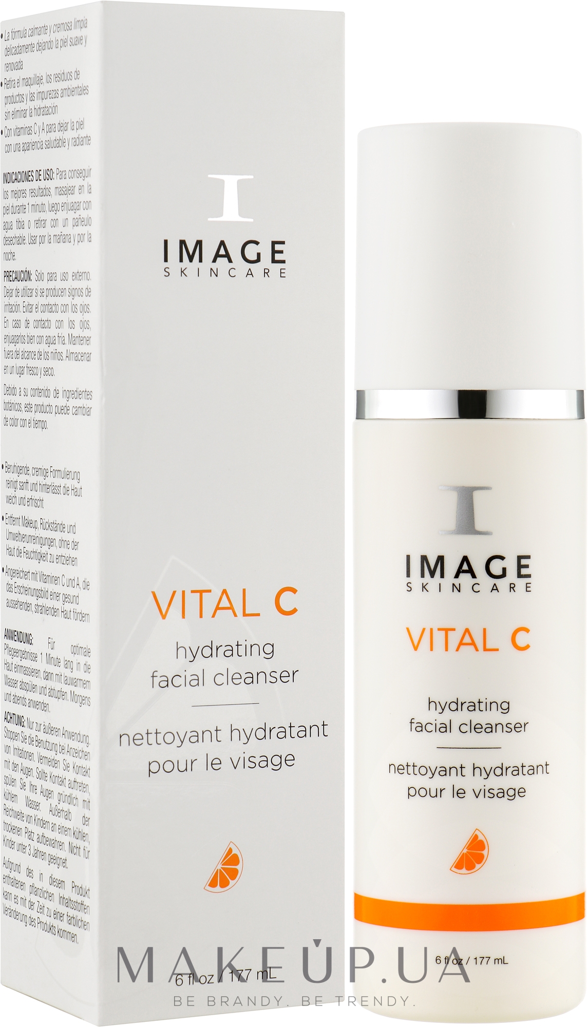 Очищувальне молочко з вітаміном С - Image Skincare Vital C Hydrating Facial Cleanser — фото 170g