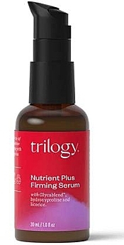 Зміцнювальна сироватка для обличчя - Trilogy Nutrient Plus Firming Serum — фото N1