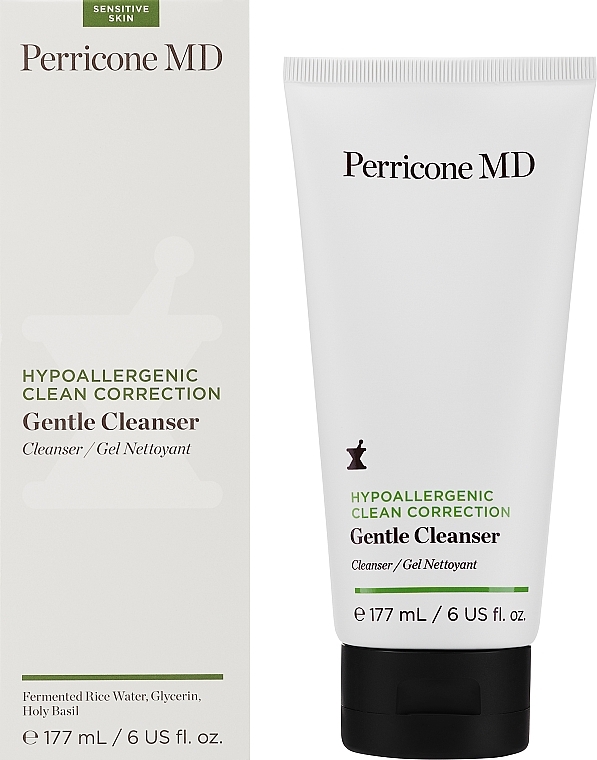 Нежное очищающее средство для лица - Perricone MD Hypoallergenic Clean Correction Gentle Cleanser — фото N3