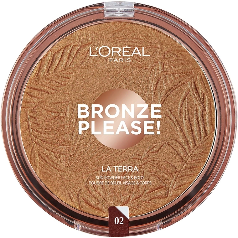Бронзер для лица - L'Oréal Paris La Terra Joli Bronze Bronzer — фото N1