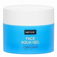 Парфумерія, косметика Зволожувальний гель для обличчя - Sence Face Aqua Gel Hydro Shock