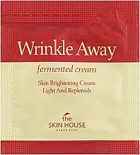 Духи, Парфюмерия, косметика Антивозрастной ферментированный крем - The Skin House Wrinkle Away Fermented Cream (пробник)