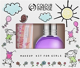 Духи, Парфюмерия, косметика УЦЕНКА Colour Intense Makeup Kids For Girls - Набор (edt/15 ml + lip/gloss/10.5 ml) *