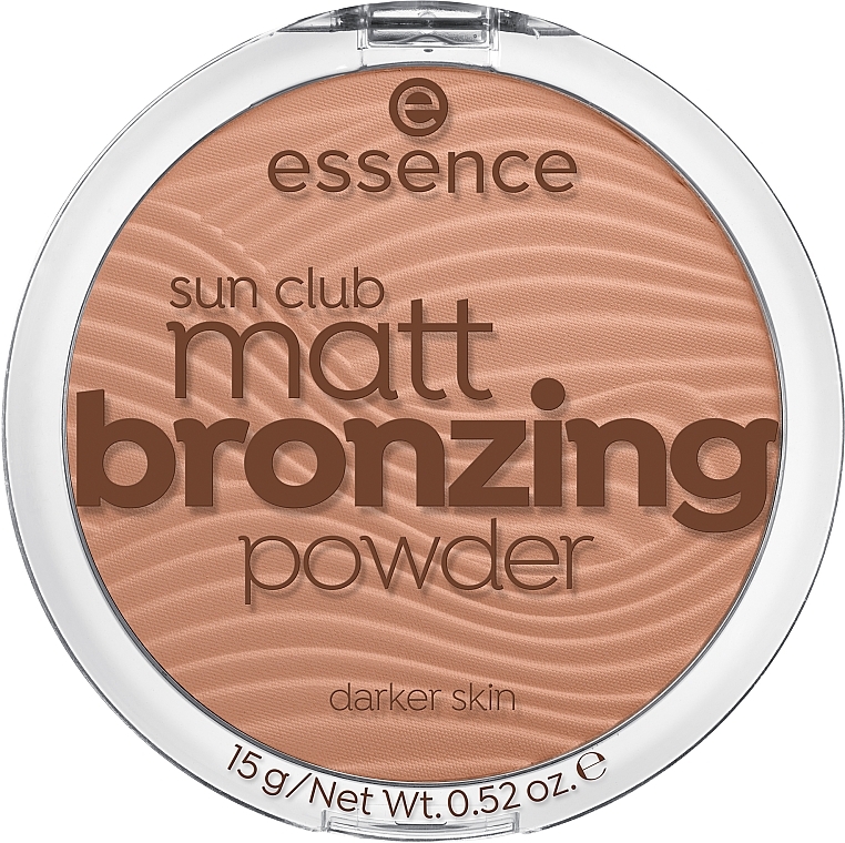 Бронзирующая пудра - Essence Sun Club Matt Bronzing Powder — фото N1