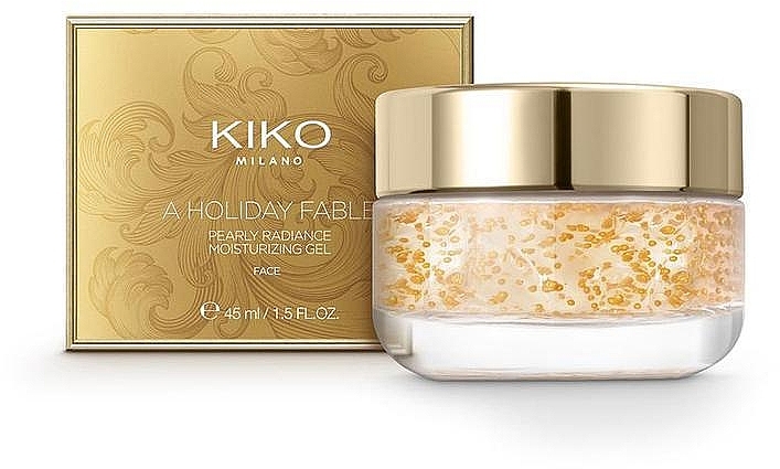 Зволожувальний гель для обличчя з гіалуроновою кислотою - Kiko Milano A Holiday Fable Pearly Radiance Moisturizing Gel — фото N1