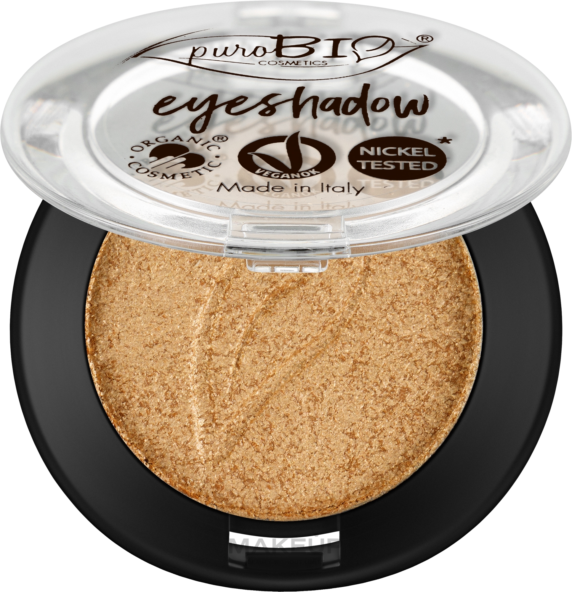РАСПРОДАЖА Минеральные тени для век мерцающие - PuroBio Cosmetics Ecological Eyeshadow Shimmer * — фото 24