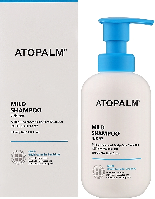 Шампунь для сухих и поврежденных волос - Atopalm Mild Shampoo — фото N2