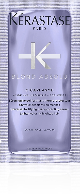 ПОДАРОК! Конверт с сашетами полной рутины ухода - Kerastase Blond Absolu — фото N5