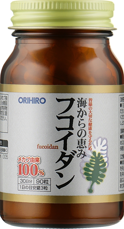 Пищевая добавка "Фукоидан" - Orihiro  — фото N1