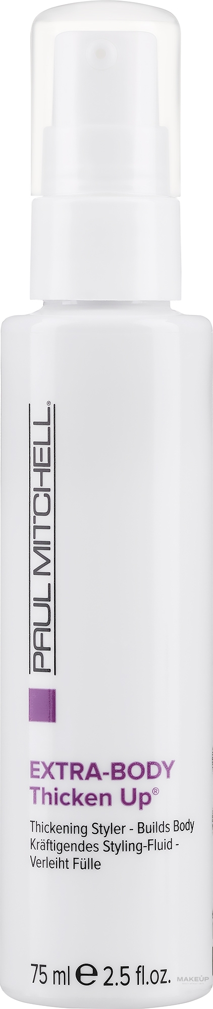 Стайлинговый лосьон для объема - Paul Mitchell Extra-Body Thicken Up — фото 75ml