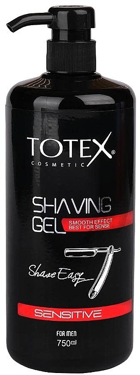 Гель для гоління, для чутливої шкіри - Totex Cosmetic Shaving Gel Sensitive For Men — фото N1