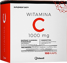 Пищевая добавка "Витамин C 1000 mg", в капсулах - Laborell — фото N1
