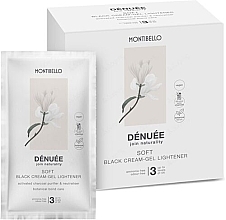Крем-гель-осветлитель - Montibello Denuee Soft Black Cream Gel Lightener — фото N1