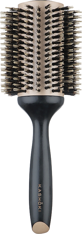 Круглая щетка для волос, 50 мм - Kashoki Hair Brush Natural Beauty — фото N1