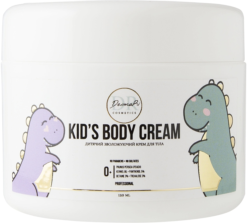 Дитячий зволожувальний крем для тіла - DR DermaRi Kid’s Body Cream — фото N1