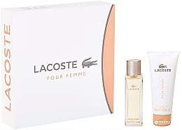 Парфумерія, косметика Lacoste Lacoste Pour Femme - Набір (edp/50ml + b/lot/100ml)