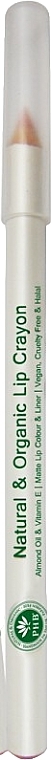 Олівець для губ - PHB Ethical Beauty 100% Pure Organic Lip Crayon — фото N1
