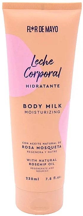 Молочко для тіла "Шипшина" - Flor De Mayo Body Milk Rosa Mosqueta — фото N1