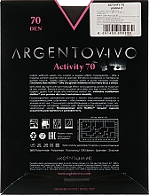 Колготки "Activity" 70 DEN, platino - Argentovivo — фото N2