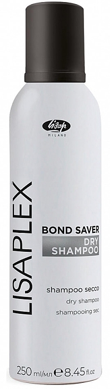 Сухий шампунь для всіх типів волосся - Lisap Lisaplex Bond Saver Dry Shampoo — фото N1