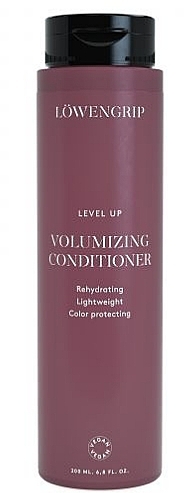Кондиціонер для надання об'єму та збереження кольору волосся - Lowengrip Level Up Volumizing Conditioner — фото N1