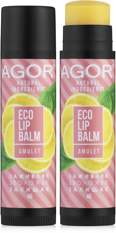 Бальзам для губ - Agor Amulet Eco Lip Balm — фото N1