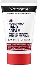 Концентрований крем для рук, без запаху "Норвезька формула" - Neutrogena Norwegian Formula Concentrated Hand Cream Unscented — фото N1