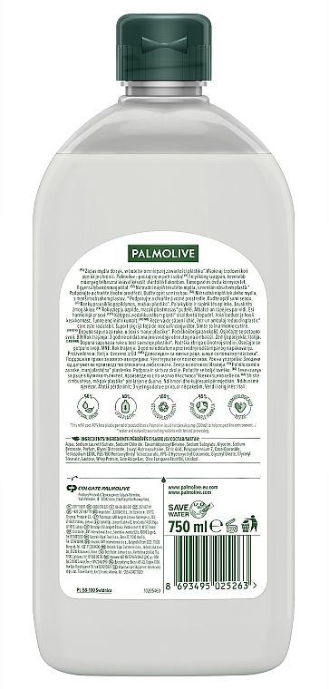 Жидкое мыло для рук "Молочко и оливка. Интенсивное увлажнение" - Palmolive Naturals (refill) — фото N5