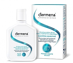 Шампунь для чувствительной кожи головы - Dermena Hair Care Sensitive Shampoo — фото N1