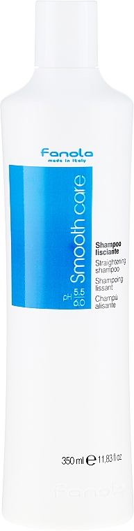 Шампунь для непослушных волос с маслом хлопка - Fanola Straightening Shampoo — фото N1