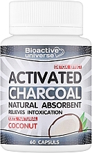 Парфумерія, косметика Кокосове активоване вугілля в капсулах - Bioactive Universe Activated Charcoal