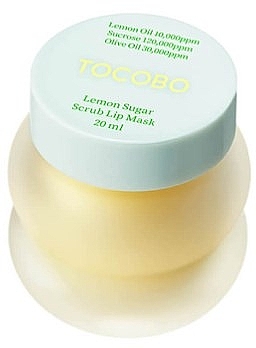 Лимонно-сахарная маска-скраб для губ - Tocobo Lemon Sugar Scrub Lip Mask — фото N1