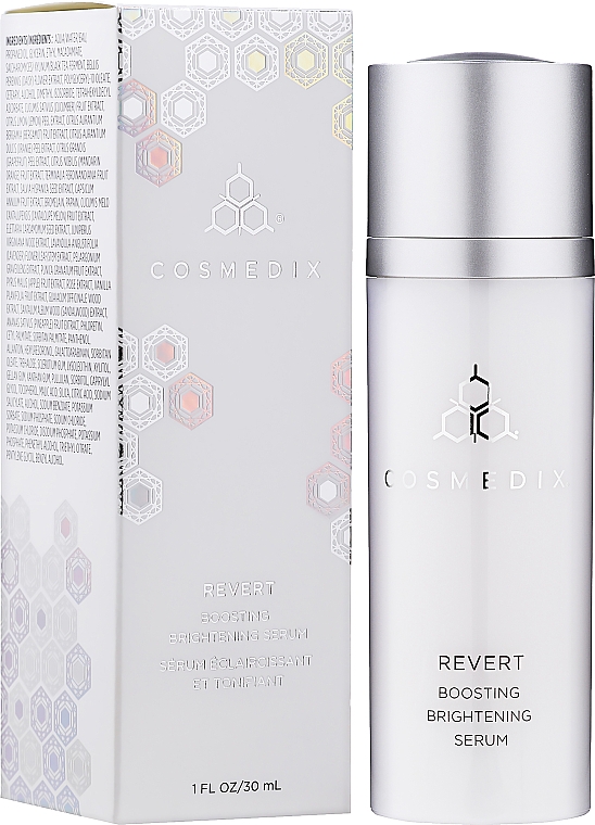 Осветляющая сыворотка для лица - Cosmedix Revert Boosting Broring Serum — фото N2