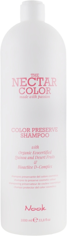Шампунь для сохранения косметического цвета - Nook The Nectar Color Color Preserve Shampoo