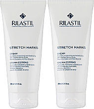 Набір - Rilastil Stretch Marks Cream 1+1 (b/cr/2x200ml) — фото N2